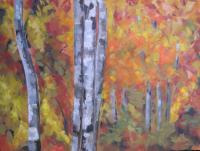 "Autumn Birches"